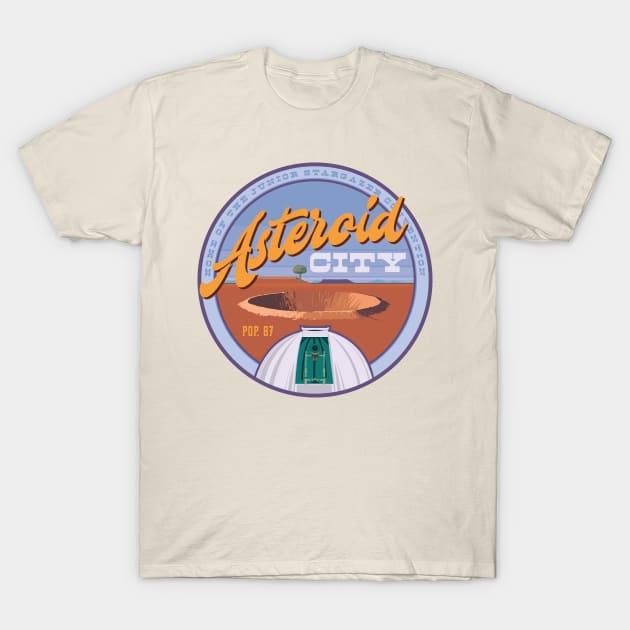 Asteroid City T-Shirt by MindsparkCreative